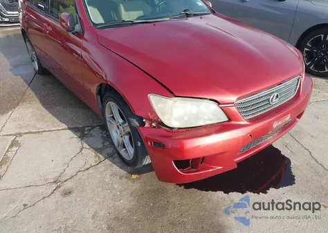 2001 Lexus Is 300 z USA, uszkodzony, nr VIN JTHBD182710031285